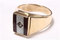 Gents 9ct Gold Ring,