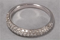 18ct White Gold Multi Diamond Ring,