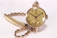 Ladies 9ct Gold Tudor Wristwatch,