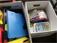 2 boxes of children’s accessories