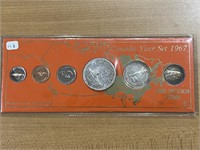 1967 Cdn Silver UNC Coin Set