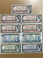 Cdn $50 Face Value Older Bills