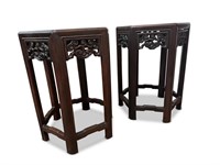 Pair of Chinese Occasional Tables,