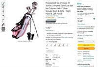 B9297  PreciseGolf Co. Junior Golf Set X7 Ages 6-8