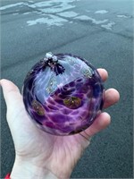 Glass art ball