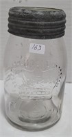 EATON'S 190 YOUNG ST PINT FRUIT JAR