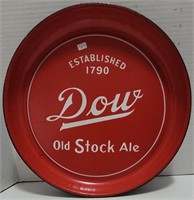 DOW BREWERY PORCLAIN BEER TRAY
