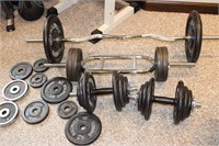 BARS-WEIGHTS-DUMBBELLS