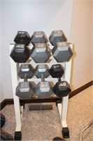 WEIGHT SET WITH STAND