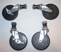 4 heavy duty wheels