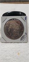(1) 1881-S Silver One Dollar Coin