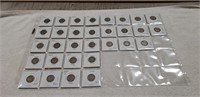 (31) Assorted Buffalo Nickels
