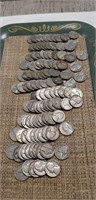 (115) Assorted Unsearched Nickels