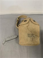Canteen and Multi-Tool Marked "U.S."