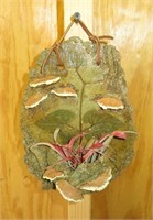 Cement Fossil Style Wall Hanging Planter