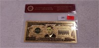 (1) Gold Banknote