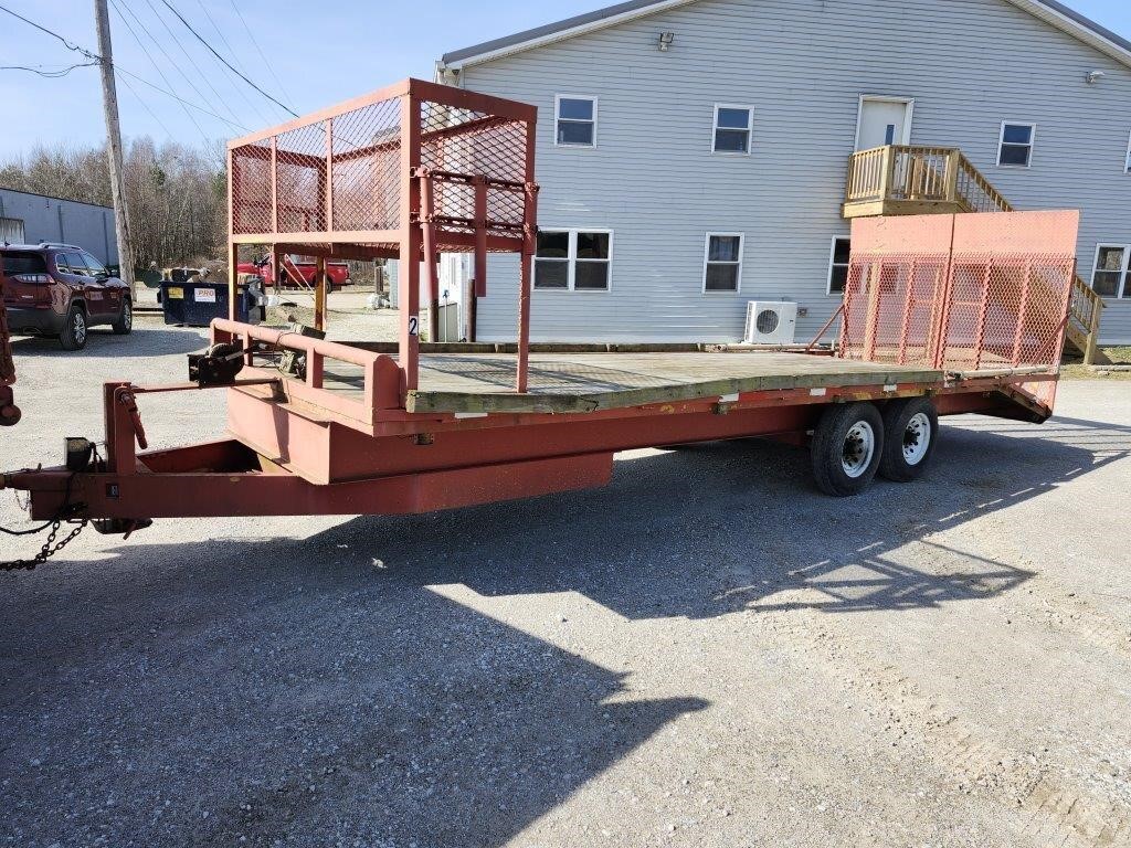 24ft heavy duty trailer