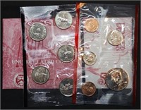 1999 Denver 10-Coin Mint Set in Envelope
