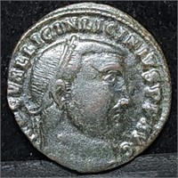 Licinus 308-324 AD Bronze Follis Ancient Roman