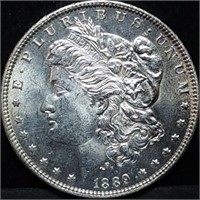 1889 Morgan Silver Dollar Gem BU