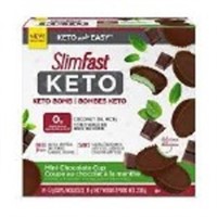 SlimFast Keto Bomb Snacks Snacks, 14x17g Mint