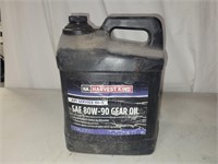 1 gal of gear oil and half gallon antifreeze