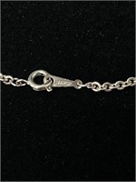 18K Silver Chain 21 inches long