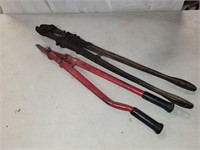 Bolt cutters and cutting tool