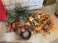 Fall & Other Artificial Floral Decor