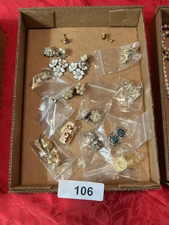 Assorted Clip on Earrings