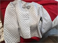 Vintage Lady's Bed Jacket, Size 14