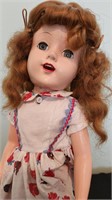 Unmarked Vintage 17" Shirley Temple Doll