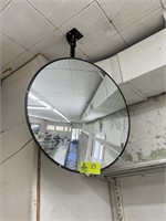 LARGE ROUND MIRROR (REMOVED BY BUYER)
