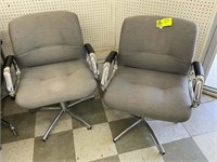 PAIR OF MISC ARM CHAIRS