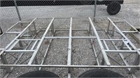 7.5 feet x leaven feet aluminum frame