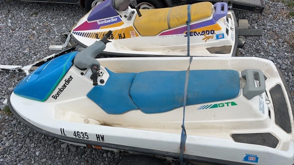 Sea-Doo sport with rebuilt motor, GT bad motor