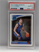 2018 Donruss Rated Rookie Luka Doncic #177 PSA 10