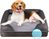 POVZCV 4" Full Orthopedic Memory Foam Dog Bed
