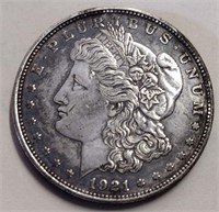 Gorgeous 1921 Morgan Silver Dollar "D" Mint