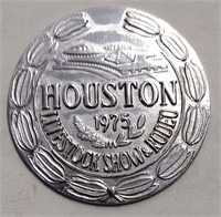 1975 Houston Livestock Show Silver Medallion