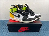 USED NIKE AIR JORDAN 1 HIGH VOLT OG SHOES SZ 12