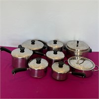 16 pieces Cookware, Revere Ware
