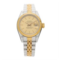 ROLEX 18K Yellow Gold 26mm Oyster Perpetual Watch
