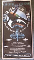 June 11, 1995 Confederate Air Force Airshow Poster