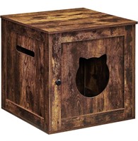($139) FEANDREA Cat Litter Box Furniture