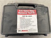 A/C Valve core removal tool kit   Asset # 6357