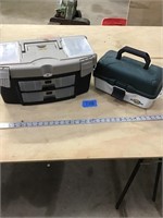 2- TACKLE BOXES. AND. CONTENTS