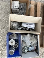 Open boxes of hydraulic fittings asset #6357