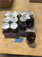 PURPLE PINT JARS.   NIB