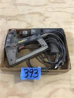 ELECTRIC DRILL, STAPLE GUN